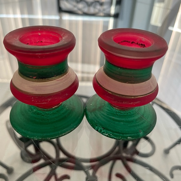 Other - Christmas candle holders
